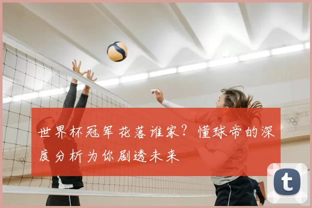 世界杯冠军花落谁家?懂球帝的深度分析为你剧透未来