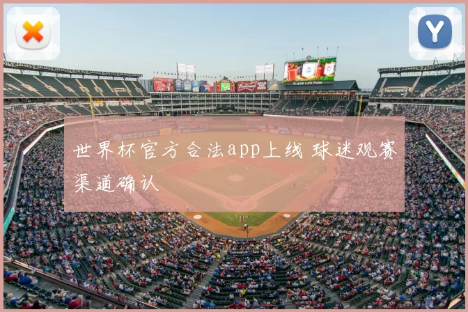 世界杯官方合法app上线 球迷观赛渠道确认